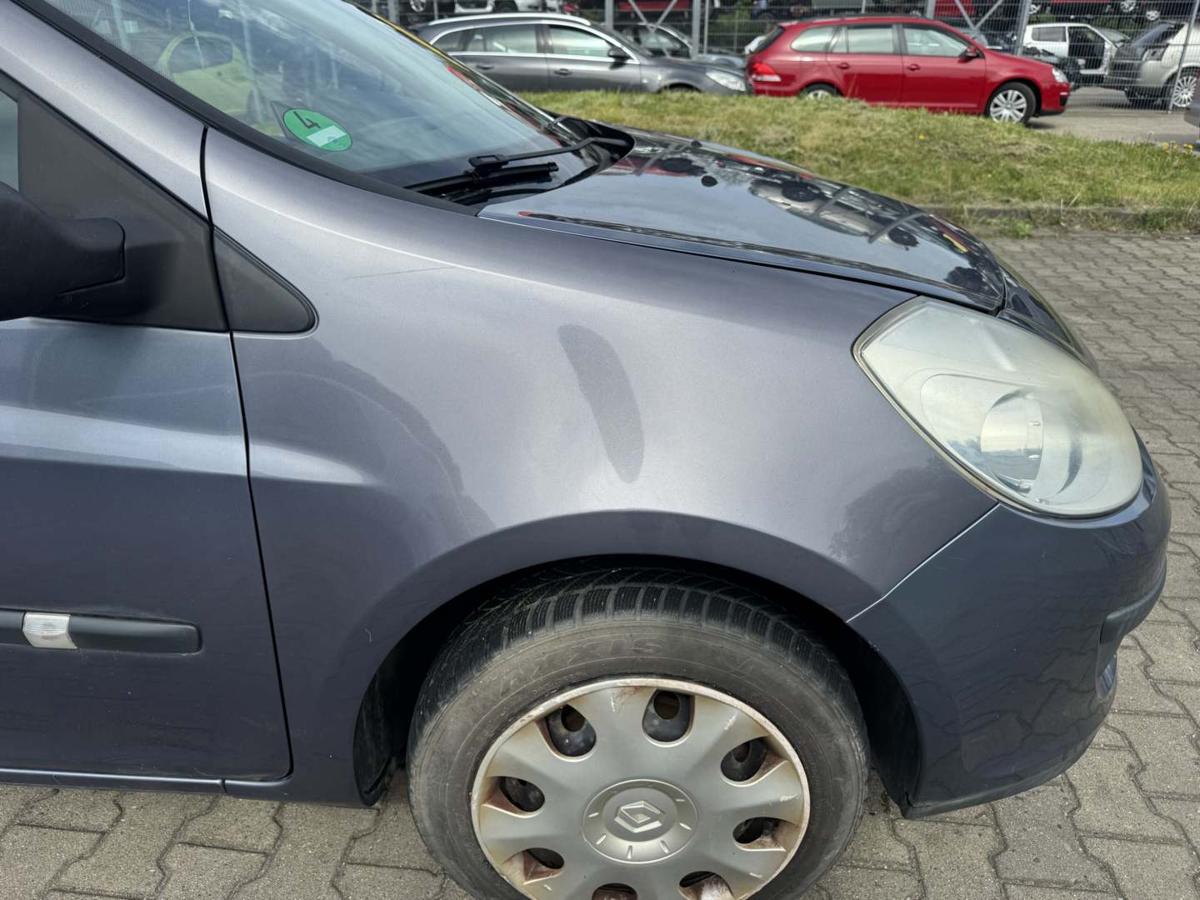 Renault Clio 3 Grandtour original kotfl&uuml;gel vorn rechts TEJ47 Bleu gris Bj.2009